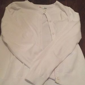 White Vineyard Vine Cardigan